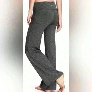 Athleta Gray Flare Yoga Pants/Leggings size S
